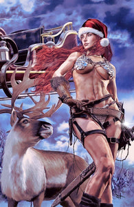 RED SONJA 2021 HOLIDAY SP UNKNOWN COMICS MARCO TURINI EXCLUSIVE VAR (12/01/2021)