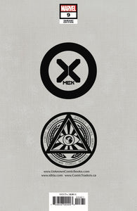 X-MEN 9 UNKNOWN COMICS GABRIELE DELL'OTTO EXCLUSIVE VAR (03/02/2022)