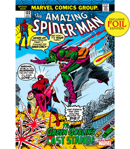 [FOIL] AMAZING SPIDER-MAN #122 FACSIMILE EDITION UNKNOWN COMICS JOHN ROMITA EXCLUSIVE VAR  (06/28/2023)