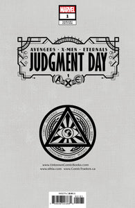 A.X.E.: JUDGMENT DAY #1 [AXE] UNKNOWN COMICS DAVID NAKAYAMA HELLFIRE EXCLUSIVE VAR (07/20/2022)