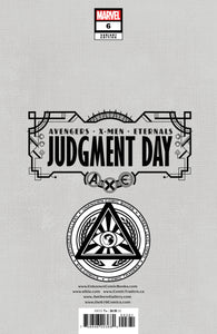 A.X.E.: JUDGMENT DAY #6 [AXE] UNKNOWN COMICS DAVID NAKAYAMA HELLFIRE EXCLUSIVE VIRGIN VAR (10/26/2022)