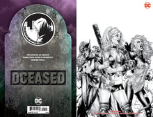 Load image into Gallery viewer, DCEASED #1 (OF 6) UNKNOWN COMIC BOOKS ANACLETO EXCLUSIVE B&amp;W REMARK EDITION 5/1/2019