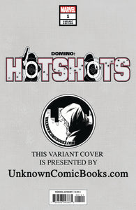 DOMINO HOTSHOTS #1 (OF 5) UNKNOWN COMIC BOOKS ECCC EXCLUSIVE 3/20/2019