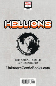 HELLIONS #1 UNKNOWN COMICS JAY ANACLETO EXCLUSIVE VAR DX (03/25/2020)
