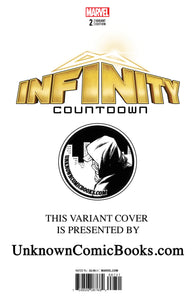 INFINITY COUNTDOWN #2 (OF 5) UNKNOWN COMIC BOOKS GRANOV EXCLUSIVE 4/18/2018