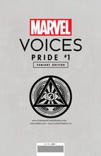 Load image into Gallery viewer, MARVELS VOICES PRIDE #1 UNKNOWN COMICS TYLER KIRKHAM EXCLUSIVE VAR (06/23/2021)