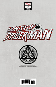 NON-STOP SPIDER-MAN #3 UNKNOWN COMICS GABRIELE DELL'OTTO EXCLUSIVE VIRGIN VAR (06/02/2021)