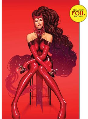 [FOIL] SCARLET WITCH ANNUAL #1 UNKNOWN COMICS DAVID NAKAYAMA EXCLUSIVE VIRGIN VAR (06/21/2023)