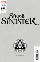 Load image into Gallery viewer, SINS OF SINISTER #1 UNKNOWN COMICS KAARE ANDREWS EXCLUSIVE VAR (01/25/2023)