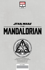STAR WARS: THE MANDALORIAN #3 UNKNOWN COMICS TODD NAUCK EXCLUSIVE VAR (09/21/2022)