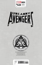 Load image into Gallery viewer, UNCANNY AVENGERS #1 [G.O.D.S., FALL] UNKNOWN COMICS R1C0 EXCLUSIVE VIRGIN VAR (08/16/2023)
