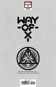 WAY OF X #1 UNKNOWN COMICS JAY ANACLETO EXCLUSIVE VAR (04/21/2021)