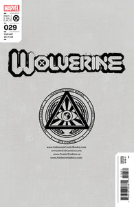WOLVERINE #29 UNKNOWN COMICS BEN HARVEY EXCLUSIVE VIRGIN VAR (01/11/2023)