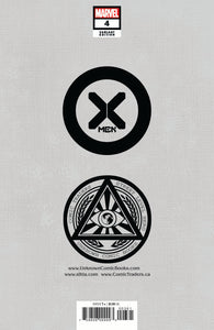 X-MEN #4 UNKNOWN COMICS DAVID NAKAYAMA EXCLUSIVE VIRGIN 5 YEAR ANNIVERSARY COLOR BLEED VAR (10/13/2021)