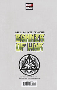 HULK VS. THOR: BANNER OF WAR ALPHA 1 UNKNOWN COMICS TYLER KIRKHAM EXCLUSIVE VIRGIN VAR (05/04/2022) (05/11/2022)