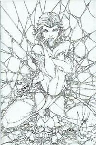 WHITE WIDOW #1 SKETCH EXCLUSIVE