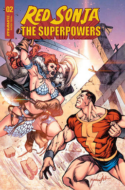 RED SONJA THE SUPERPOWERS #2 15 COPY DAVILA INCV (REL 02/10/2021)